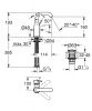 Grohe Essence Bateria umywalkowa z korkiem chrom 24181001